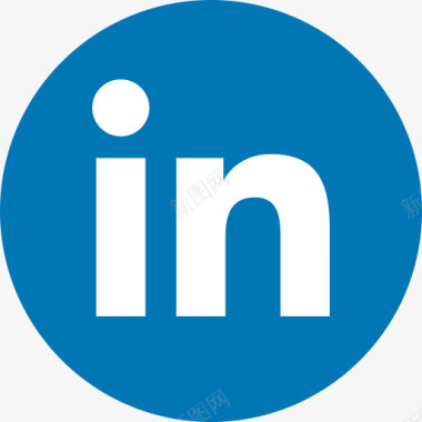 圈LinkedIn标志媒体网络图标图标