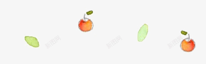 漂浮的苹果png免抠素材_新图网 https://ixintu.com 卡通 可爱 图案 手绘 水果 漂浮 简图 苹果