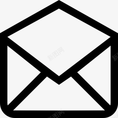 打开邮件信封背面接口概述符号图标图标