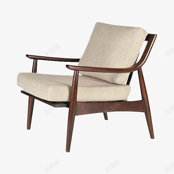 舒适单人椅png免抠素材_新图网 https://ixintu.com 单人 家具 椅子 舒适