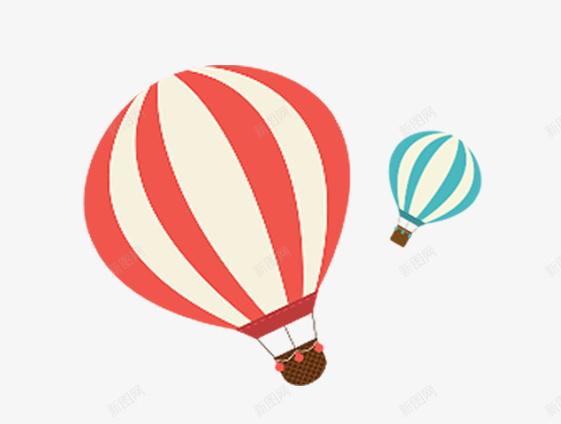 装饰剪纸热气球漂浮png免抠素材_新图网 https://ixintu.com 剪纸 漂浮 热气球 素材 装饰