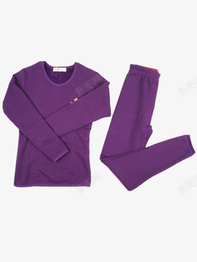 紫色保暖内衣png免抠素材_新图网 https://ixintu.com 保暖内衣 冬季 紫色 装饰