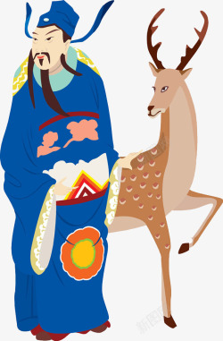 古代男士中国风古代指鹿为马图高清图片