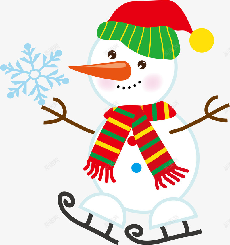 圣诞节白色冬日雪人png免抠素材_新图网 https://ixintu.com 卡通雪人 可爱雪人 圣诞快乐 圣诞节 堆雪人 装饰图案
