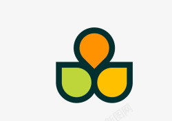 企业身份水滴logo图标高清图片
