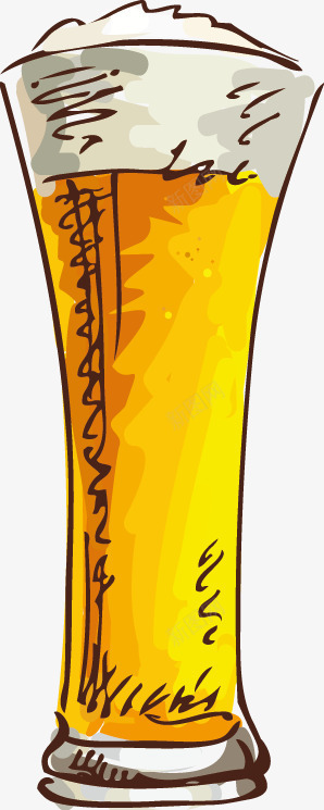 杯装饮品png免抠素材_新图网 https://ixintu.com 手绘 玻璃杯 饮品