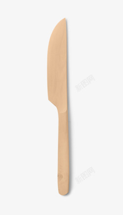 木质餐刀素材