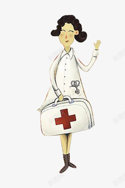 女护士逆行者psd免抠素材_新图网 https://ixintu.com 医疗 卡通医生 女护士 护士 护士漫画 护士节插画 漂亮护士 逆行者