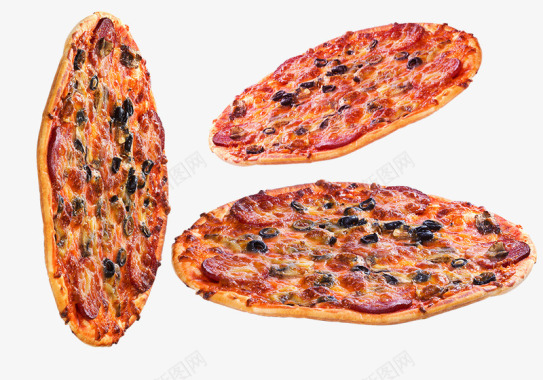 年夜饭美味的披萨图标图标