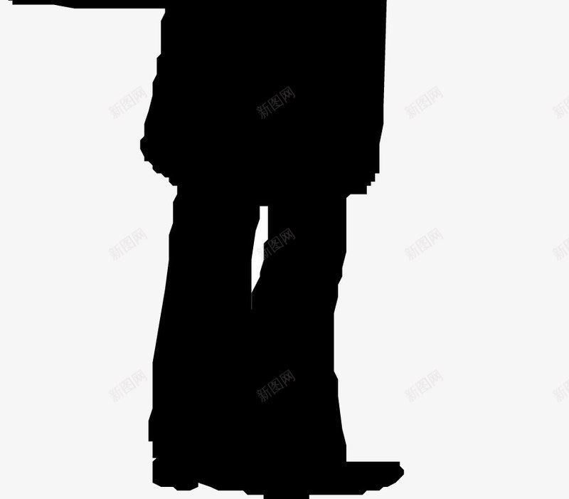 抽烟男人png免抠素材_新图网 https://ixintu.com 一个 剪影 卡通 手提包 手绘 男人 香烟 黑色
