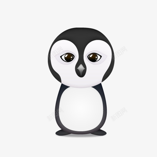 卡通可爱动物企鹅png免抠素材_新图网 https://ixintu.com 企鹅 动物 卡通 可爱