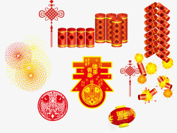 春节节日装饰素材
