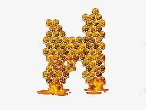 创意蜜蜂蜂巢字母形象展示png免抠素材_新图网 https://ixintu.com 创意 字母 展示 形象 蜂巢 蜂蜜 蜜蜂