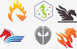 盒马logo图标马的标志矢量图图标高清图片