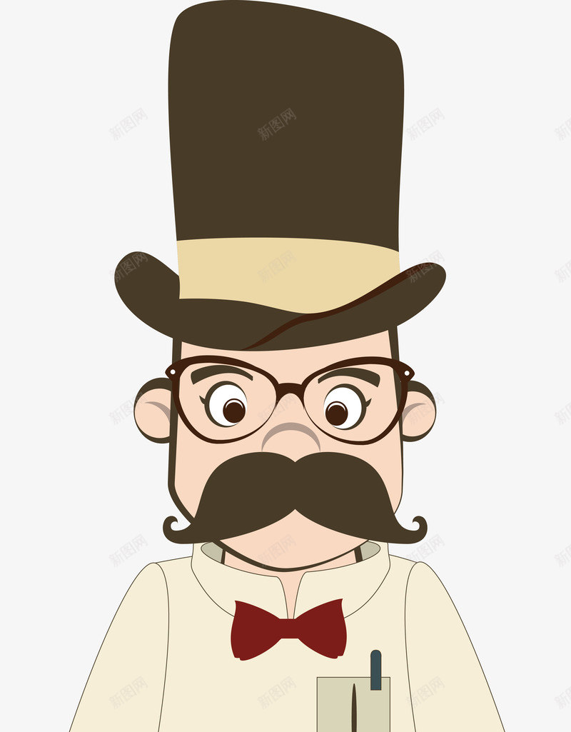戴着眼镜的魔术师png免抠素材_新图网 https://ixintu.com 卡通男人 墨镜 带眼镜的人 帽子 戴墨镜 戴眼镜 戴眼镜的人 时尚 有文化 男人 眼镜 魔术师