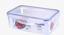 透明塑料保温饭盒素材