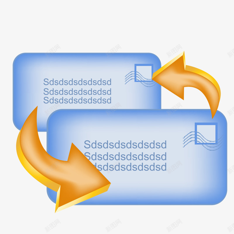 交换信封图案png免抠素材_新图网 https://ixintu.com 交换 交换信封图案 信封 图案