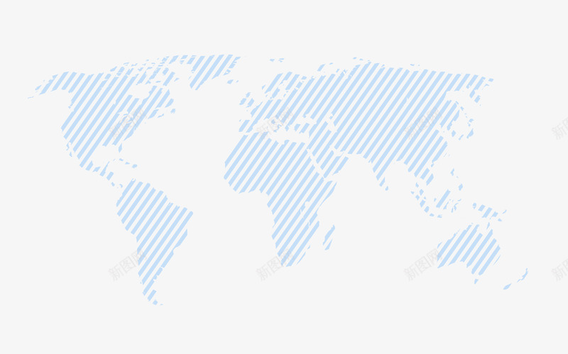 世界地图png免抠素材_新图网 https://ixintu.com 世界地图 地图 画册设计 科技元素