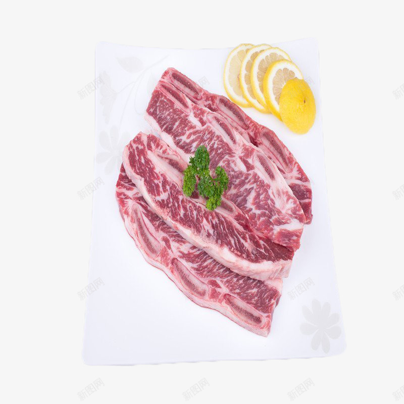 牛仔骨牛排png免抠素材_新图网 https://ixintu.com 冻肉 生鲜 食材 食物