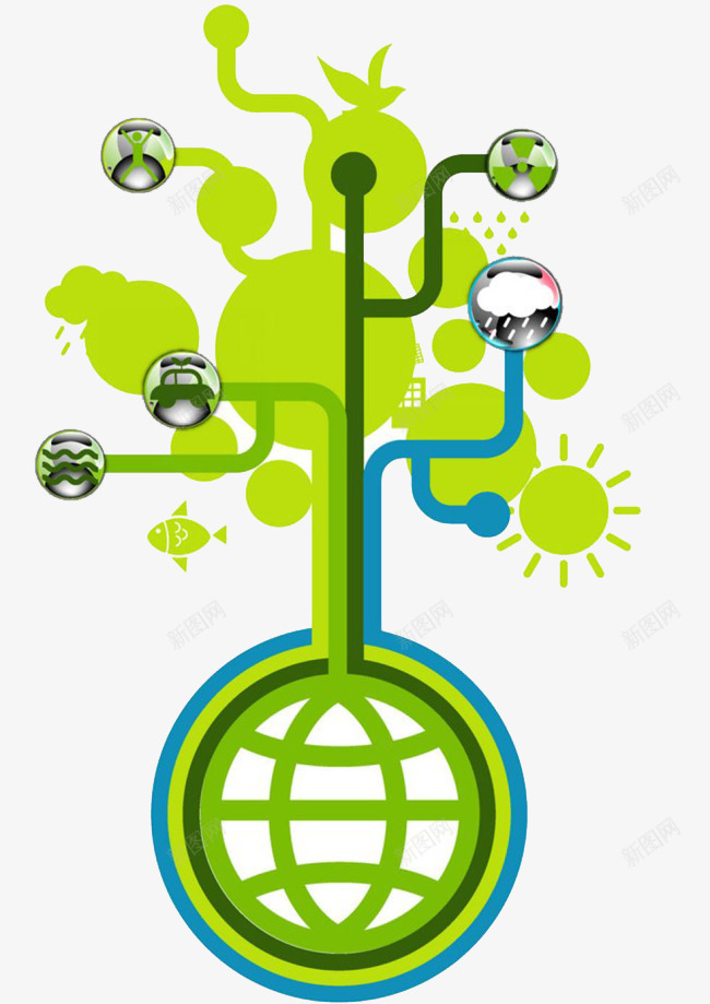 节能环保海报png免抠素材_新图网 https://ixintu.com 环保宣传 生态环保 能源保护 节能环保