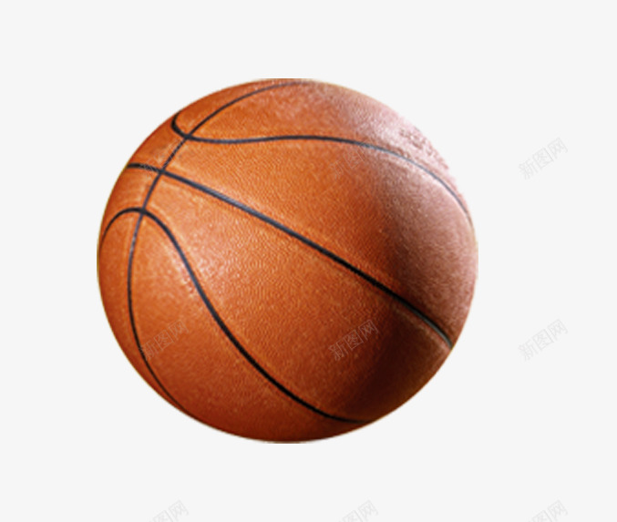 篮球一个png免抠素材_新图网 https://ixintu.com 儿童玩具 娱乐 玩具 篮球
