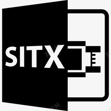 sitx开放文件格式图标图标