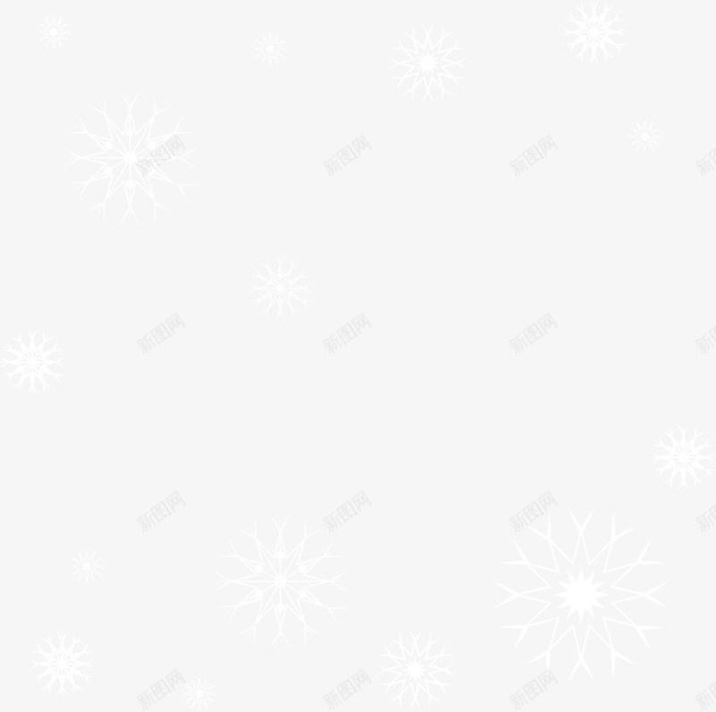 白色漂浮雪花png免抠素材_新图网 https://ixintu.com 冬季 圣诞节 寒冬 漂浮雪花片 白色雪花 飘絮 飘雪