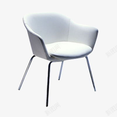 白色椅子实物产品png免抠素材_新图网 https://ixintu.com 坐位 坐席 实物产品 家具 座位 椅子 白色
