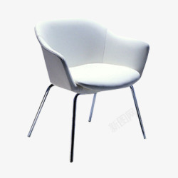 白色椅子实物产品素材