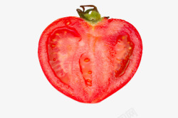 半个西红柿半个西红柿高清图片