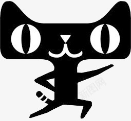 双12促销天猫LOGO图标png_新图网 https://ixintu.com 12 logo 促销 黑猫logo