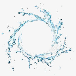 水png免抠素材_新图网 https://ixintu.com 旋转的水 水特效 漂浮的水