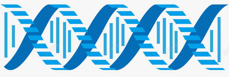 DNA基因分子科技png免抠素材_新图网 https://ixintu.com DNA基因 分子 基因分子 波浪形 科技