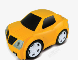 黄色的小汽车片素材