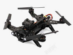 无人机模型黑色无人机高清图片