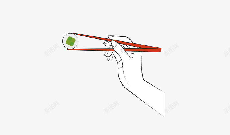 手绘筷子矢量图ai免抠素材_新图网 https://ixintu.com 厨具用品 团子 实物 手 手绘 手绘筷子 碗 筷子 金属质感 饺子 矢量图