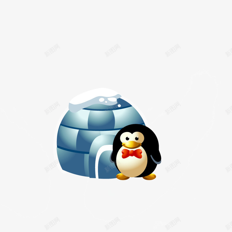 小企鹅png免抠素材_新图网 https://ixintu.com 企鹅 儿童节素材 卡通元素