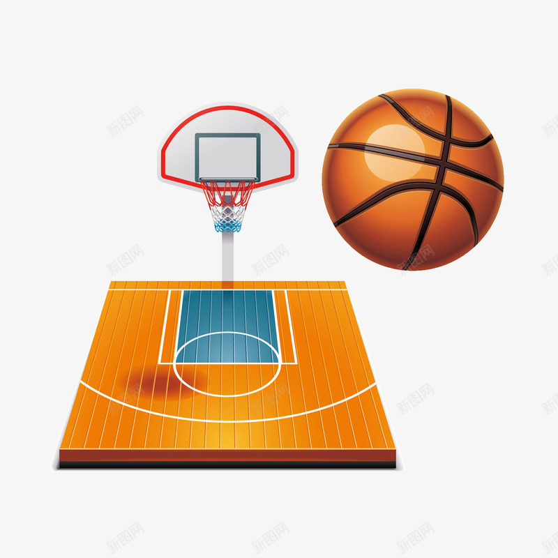 体育器材png免抠素材_新图网 https://ixintu.com 体育 体育器材 体育用品 体育运动 体育锻炼 篮球 篮球场 运动器材