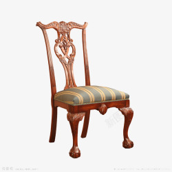 花纹仿古椅子素材