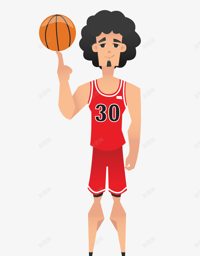 卡通篮球运动员png免抠素材_新图网 https://ixintu.com PNG 卡通 可爱 篮球 篮球运动员