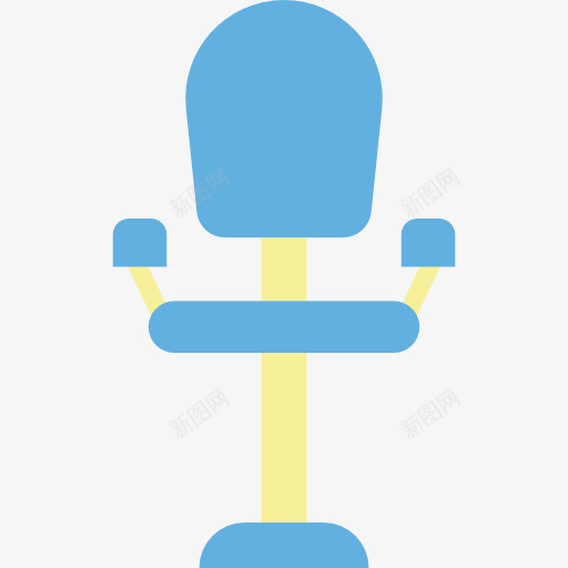 扶手椅图标png_新图网 https://ixintu.com 办公 家里的事 工作室 工具 扶手椅 椅子 设计 车轮