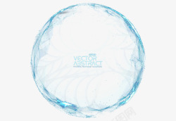 球形图案PNG蓝色球形高清图片