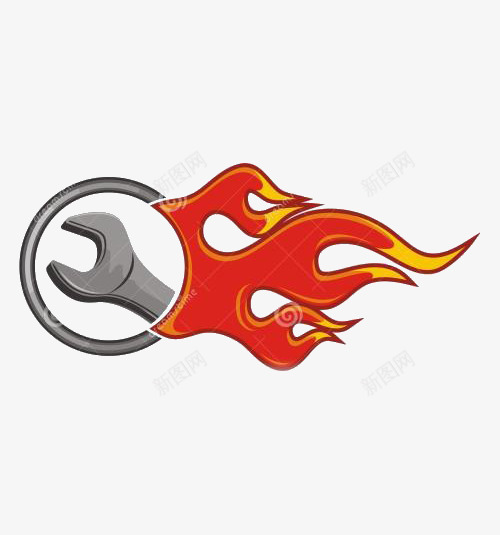 火图标白色板钳png_新图网 https://ixintu.com 图标 图案 板钳 火logo设计 火图标 火的标志 燃烧的火