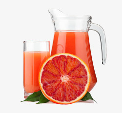 血橙汁生鲜水果血橙果汁高清图片