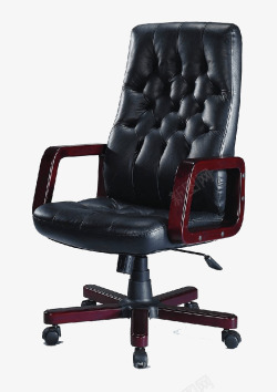 黑色老板椅素材