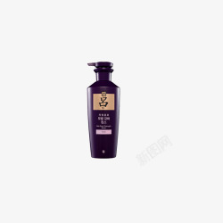 单瓶紫吕洗发水素材