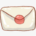 邮件信封消息电子邮件信韩国手绘图标图标