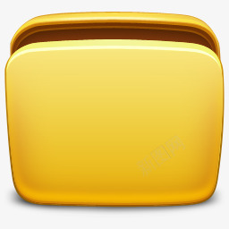 黄色文件夹打开卡通图标png_新图网 https://ixintu.com 卡通 图标 打开 文件夹 黄色