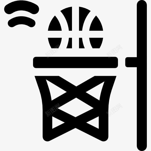 Hoop图标png_新图网 https://ixintu.com 体育 游戏 箍 篮球 运动