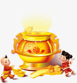 金元珠宝中国春节海报素材